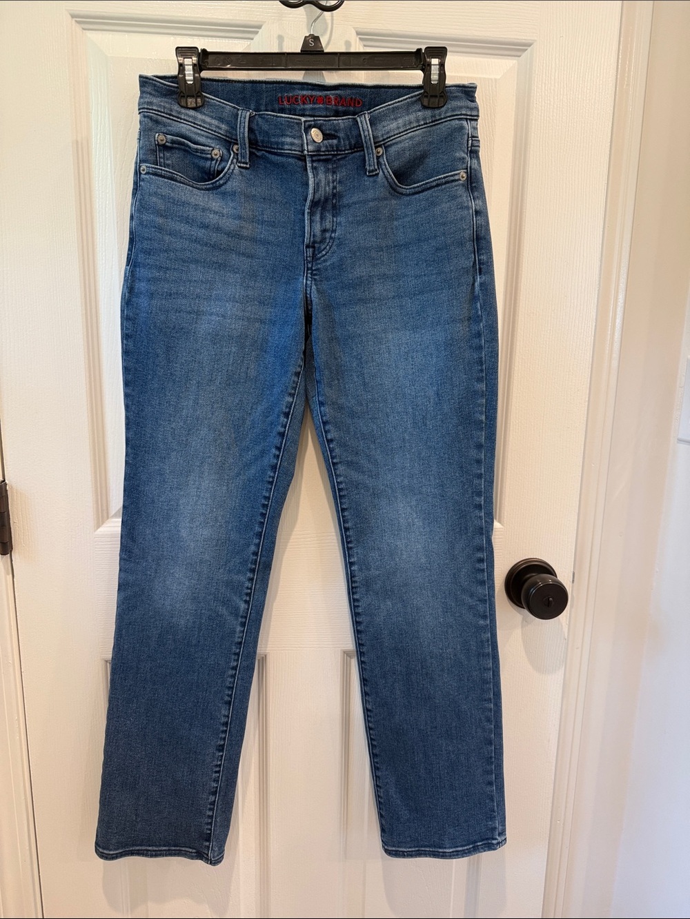 Lucky Brand Women's Medium Blue Straight Leg Jeans